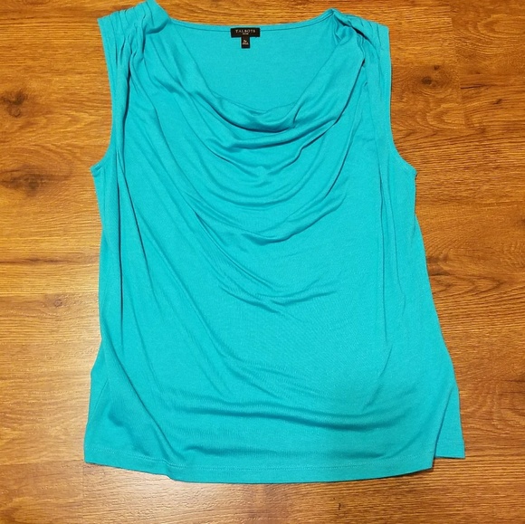 Turquoise blouse - Picture 1 of 2